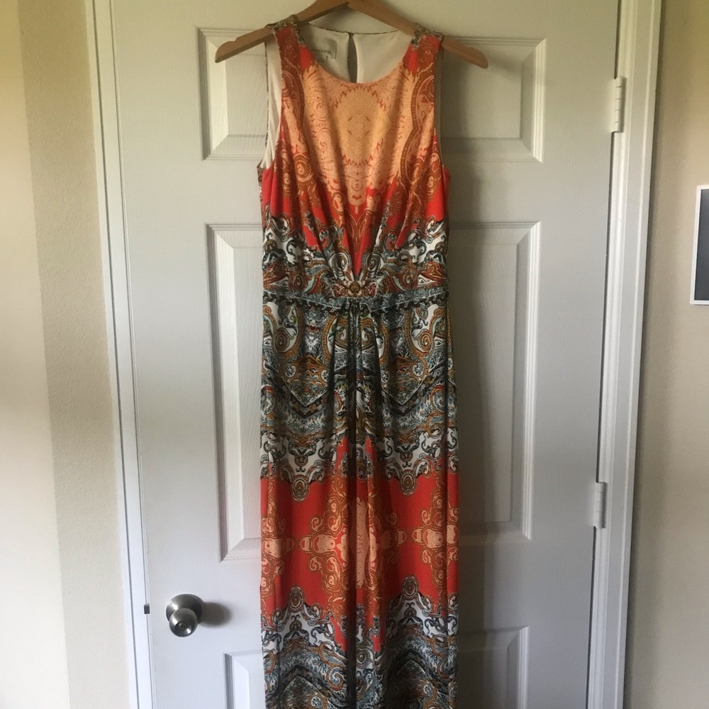 Donna Morgan Printed Maxi Dress